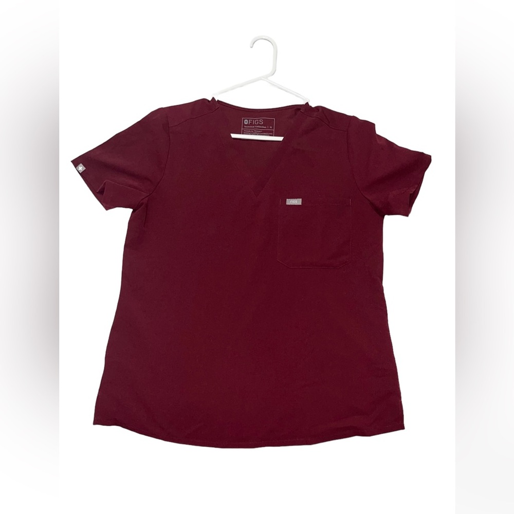 Figs medium burgundy set